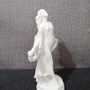 Proserpina Persephone Goddess Of Cult, Myths & Mysteries Alabaster Handmade Sculpture 18cm-7.08in Free Shipping Free Tracking Number image 4