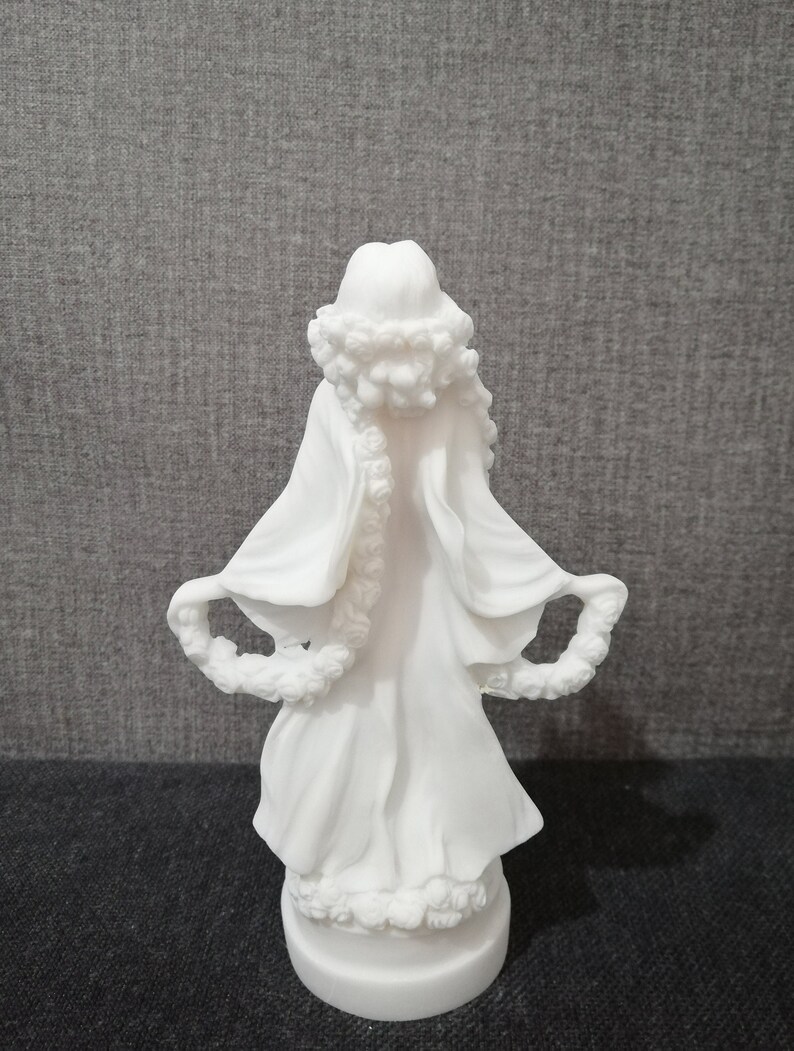 Proserpina Persephone Goddess Of Cult, Myths & Mysteries Alabaster Handmade Sculpture 18cm-7.08in Free Shipping Free Tracking Number image 6
