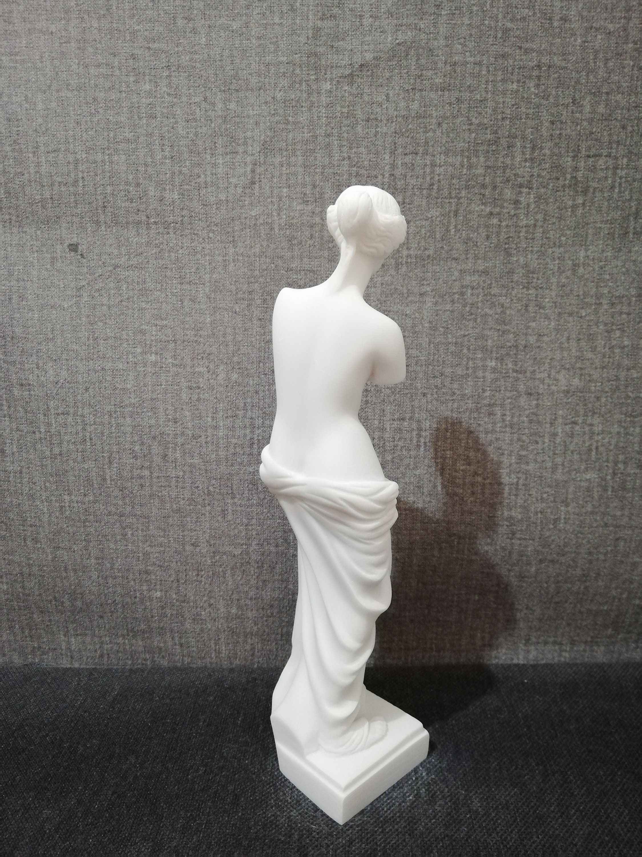 Venus De Milo Statue: Handmade Alabaster Aphrodite Sculpture (9.45in ...