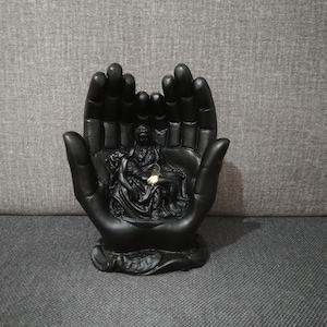 Pieta | Virgin Mary Cries For Jesus in Handful 14cm-5.5in Alabaster Handmade Sculpture White Marble Free Shipping - Free Tracking Number