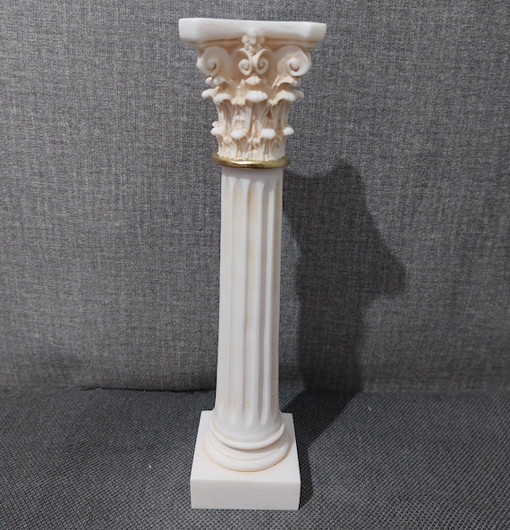 コリント式の柱 古代ギリシャ建築 21 cm-8.26 インチ アラ