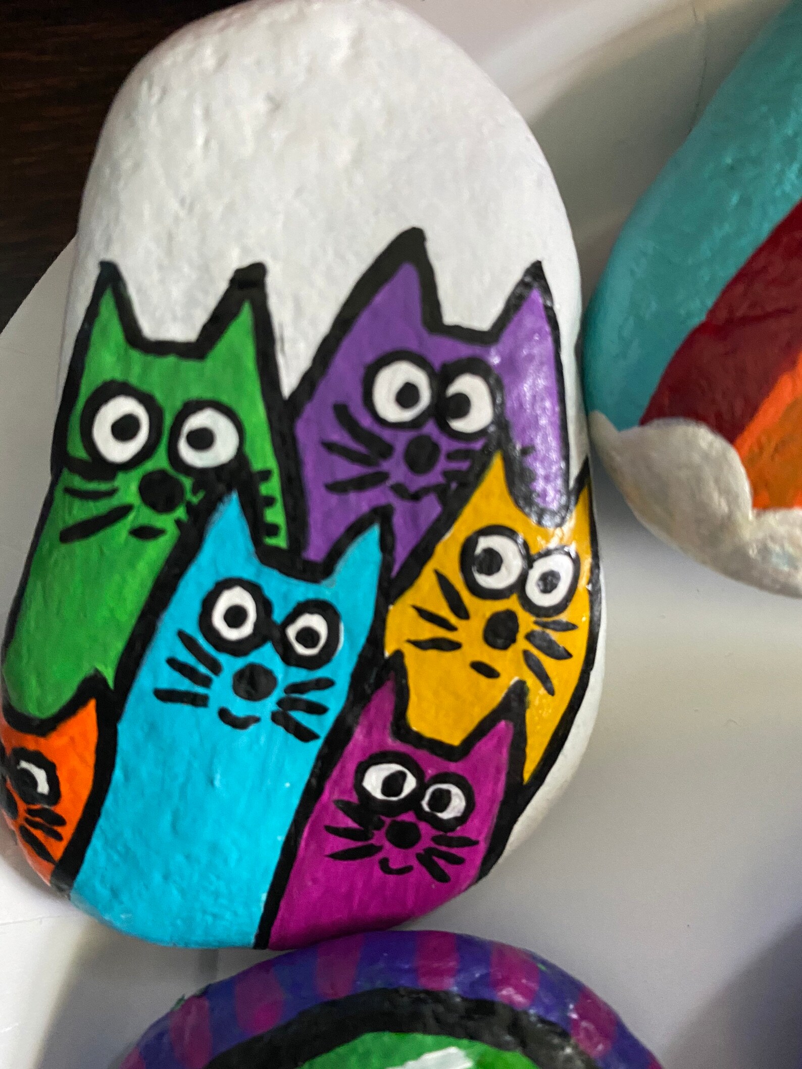 Custom Painted River Rocks Etsy