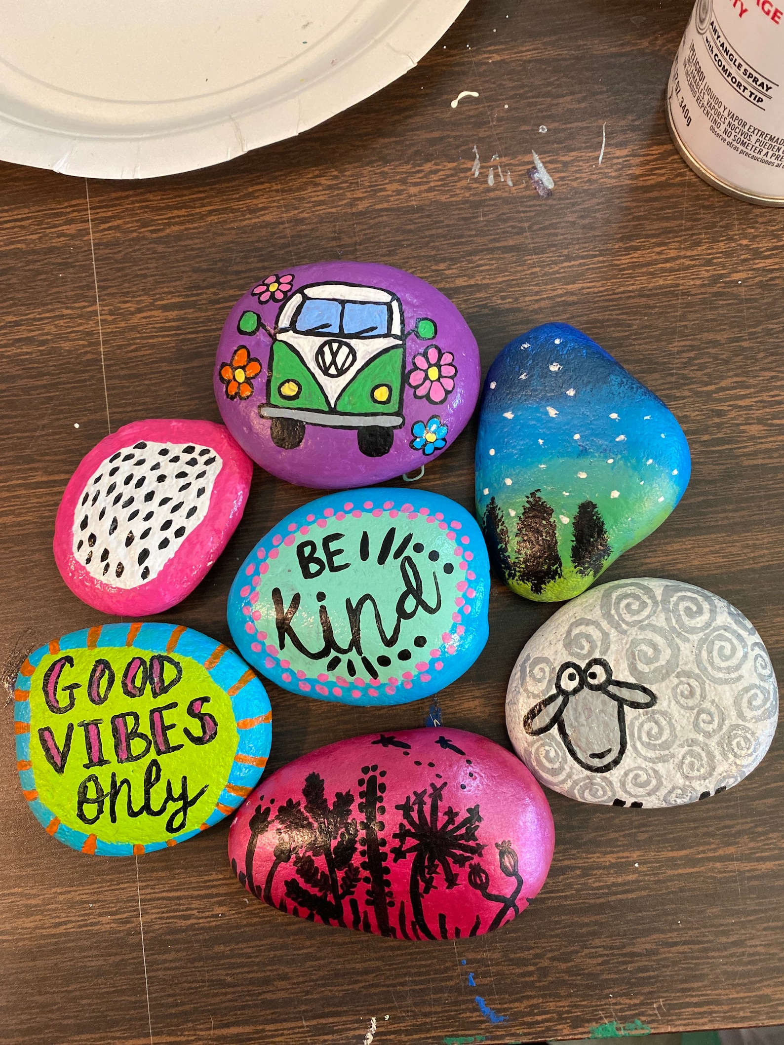 Custom Painted River Rocks Etsy