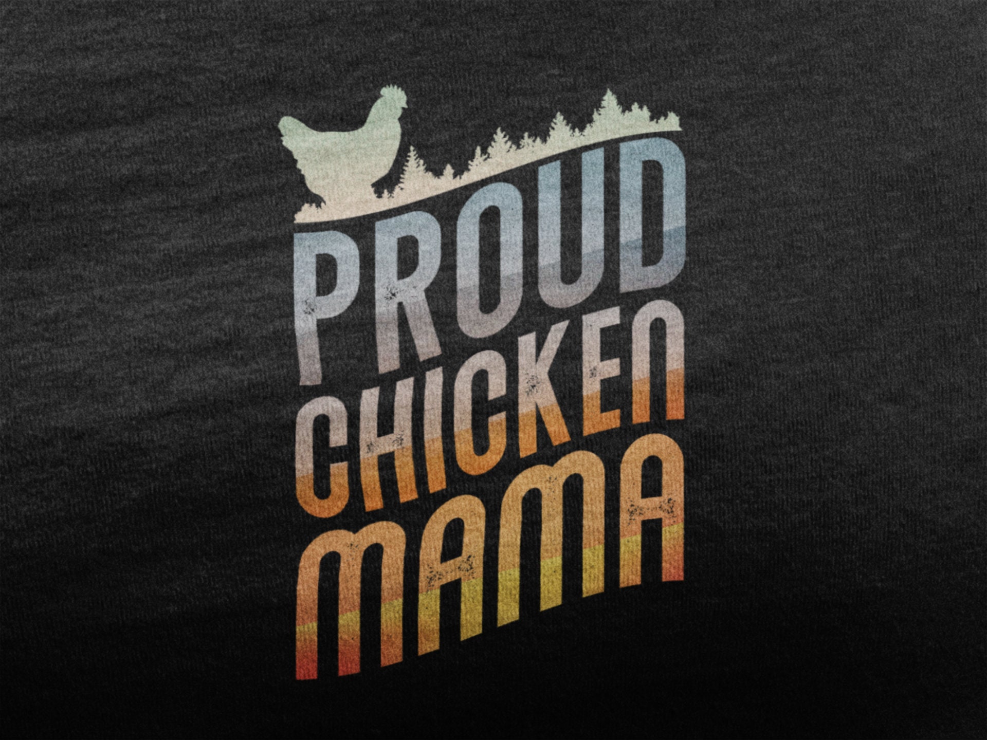 Proud Chicken Mama Shirt Chicken Lover Gift For Chicken Mom | Etsy