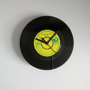 Reloj de pared con disco de vinilo ELO, ELO, Showdown con An Old England Town imagen 3
