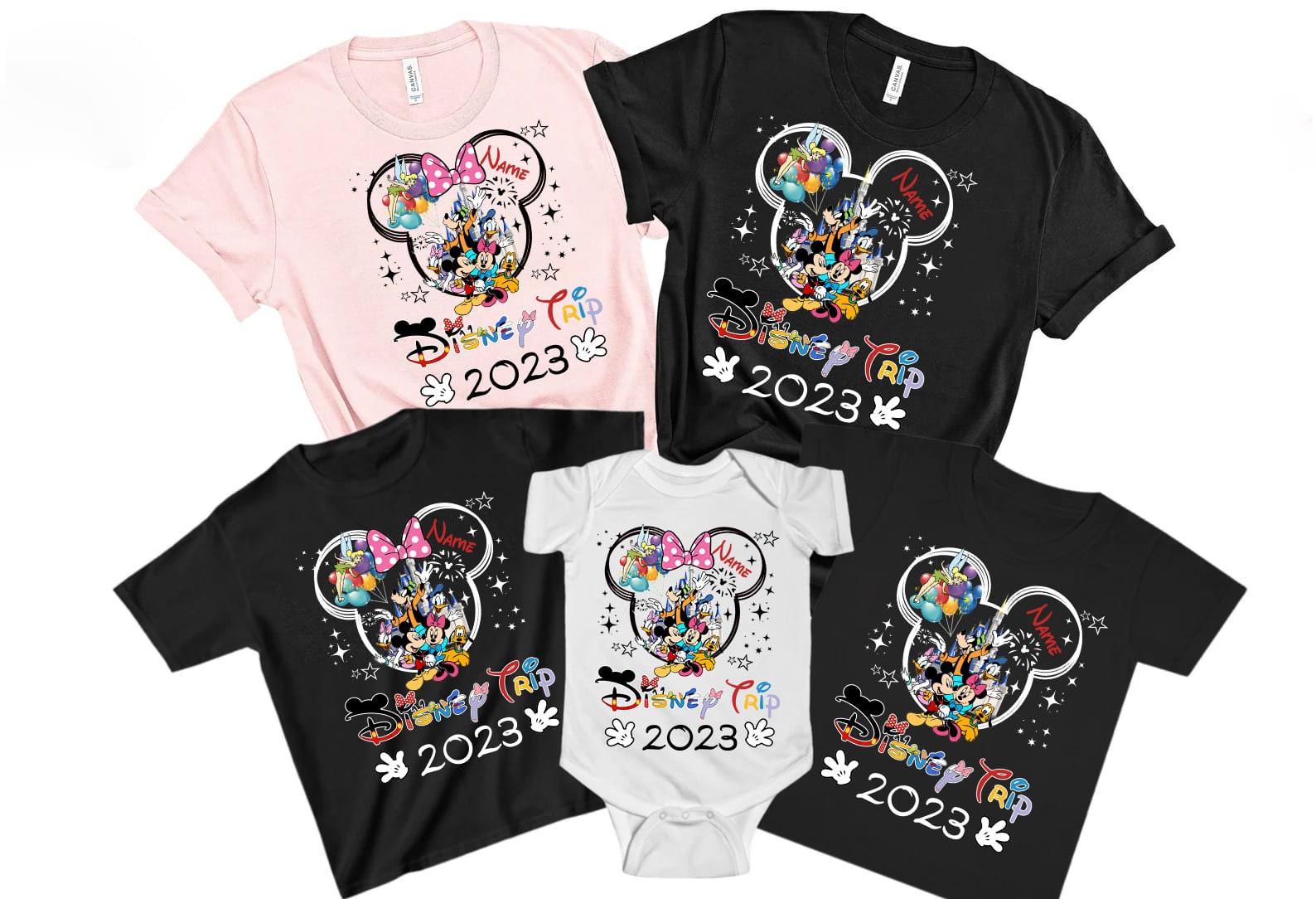 Discover Custom Disney Trip 2023 Shirt, Vacation Disney Family Trip 2023 Shirt, Disneyland Shirt