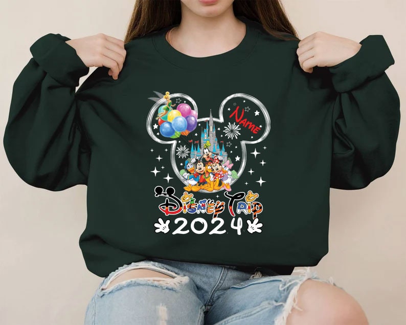 Discover Personalized Disney Trip 2024 Shirts, Disney Family Vacation Shirts