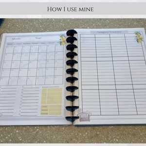 I print mine double sided and keep them in a disc-bound planner and I love it!