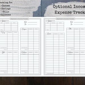 K&ouml;nnte beinhalten: Ein druckbarer Budget-Tracker mit Abschnitten f&uuml;r Einkommen, Ersparnisse, Rechnungen und Ausgaben. Der Tracker enth&auml;lt Spalten f&uuml;r Datum, geplanten Betrag und tats&auml;chlichen Betrag. Der Tracker soll Menschen helfen, ihre Finanzen zu verfolgen und fundierte Entscheidungen &uuml;ber ihre Ausgaben zu treffen.
