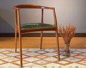 Hans Wegner Danish Chair - Mid Century Modern Chair Wood Dining Chair Side Chair Wood Arm Chair Accent Chair