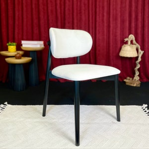 Contemporary Dining Chair, Wide Dining Chair, Modern Dining Chair, Comfortable Dining Chair, Wooden Dining Chair