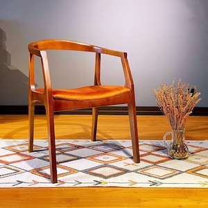 Mid Century Modern Dining Chair Dining Room Chair Office Chair Industrial Chair Wooden Dining Chair MCM Chair Mid Century Dining Chair