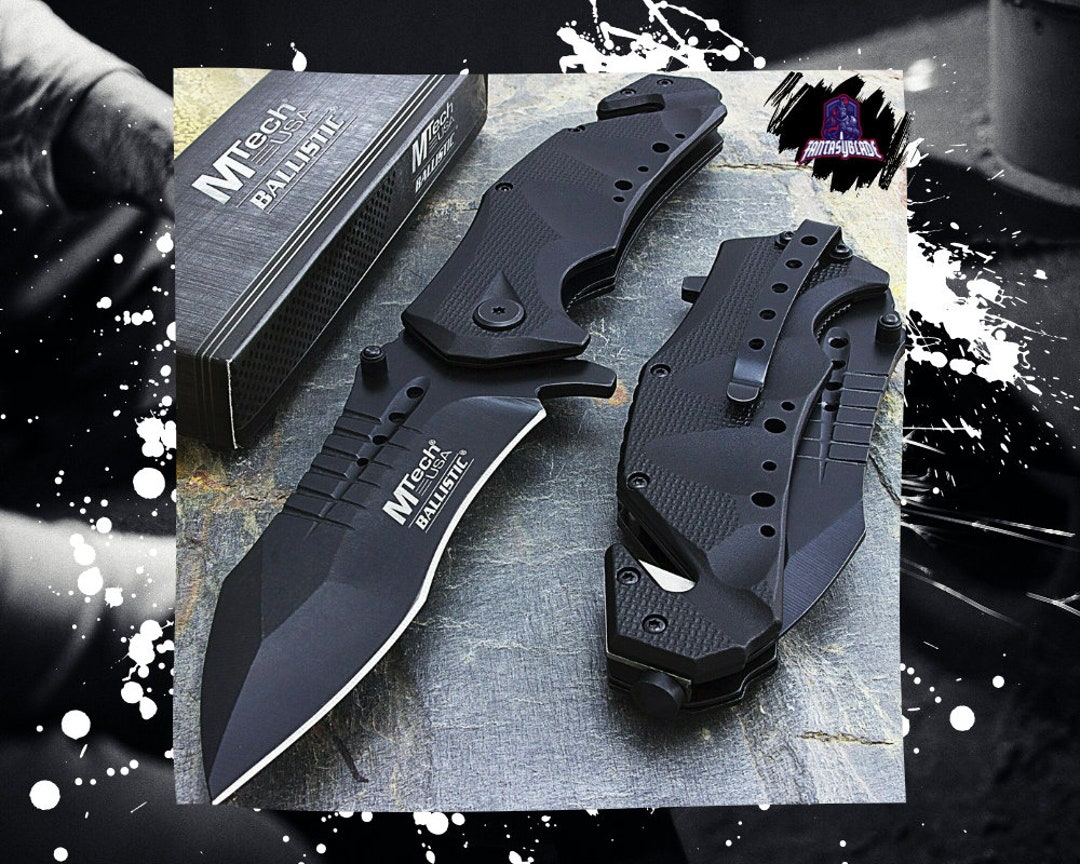 8.75 Mtech Usa Spring Assisted Open Tactical Rescue - Etsy