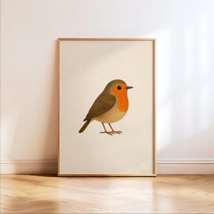 British Garden Birds Art Print Set | A4 Wall Art | Nature Lover Gift | Illustrated Bird Prints | UK Wildlife Home Decor