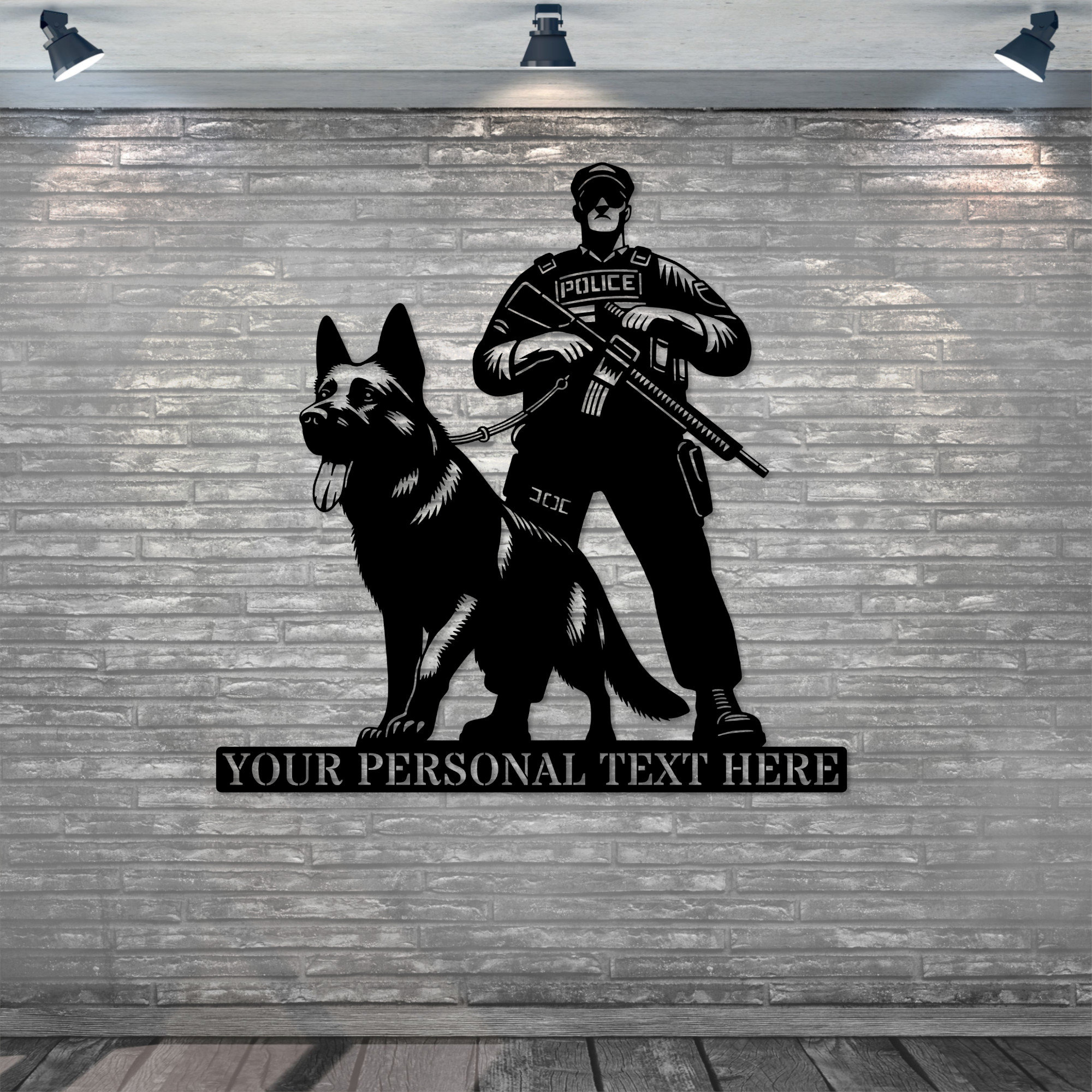 Home Décor Signs Police #53 K9 Canine Cop Officer Dog Law Enforcement