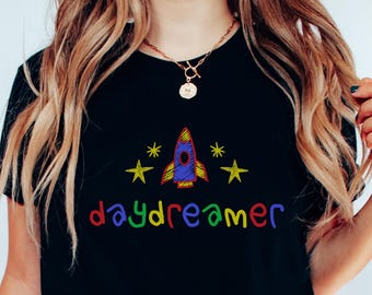 Daydreamer Comfort Colors Tee Kidcore Shirt Kidcore Clothes Clowncore Shirt Kawaii TShirt Unhinged Shirts Weirdcore Age Regression Agere
