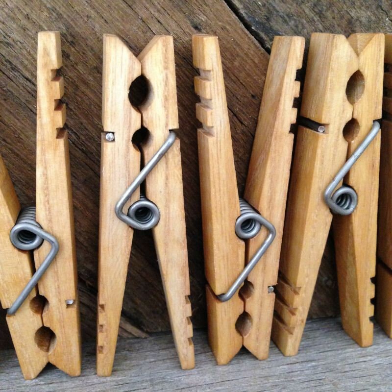 5 Favorites: Classic Made-in-the-USA Wooden Clothespins - Remodelista