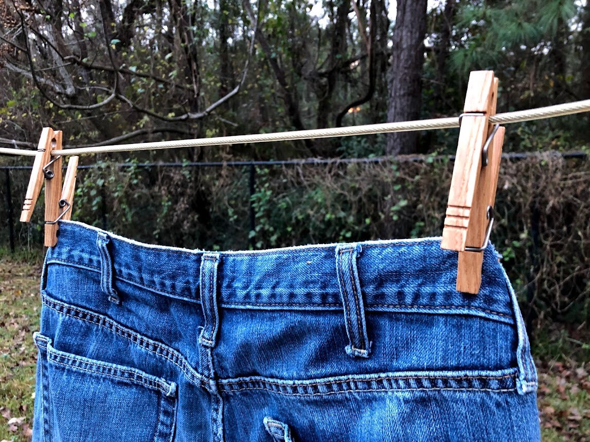 DOUBLE Ash Clothespins Made in the USA Etsy