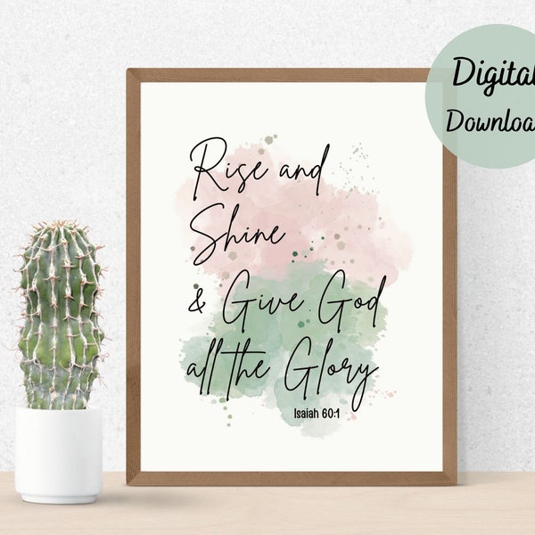 Give God the Glory - Etsy