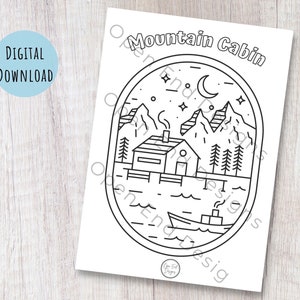 Coastal Coloring Pages//instant Download Printable Coloring Pages ...