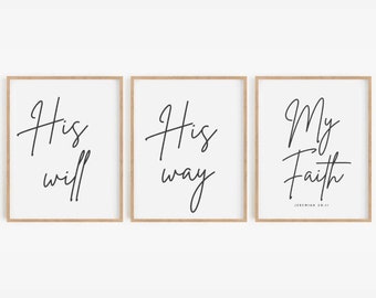 Jeremías 29:11, Regalo de inauguración de la casa, Impresión de versículos bíblicos, Para los planes que tengo, Arte de pared cristiano, Decoración moderna, Cita de las Escrituras