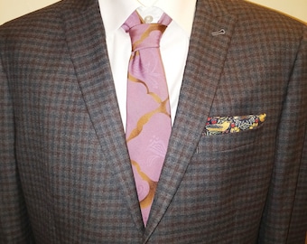 Lilac Necktie made in England