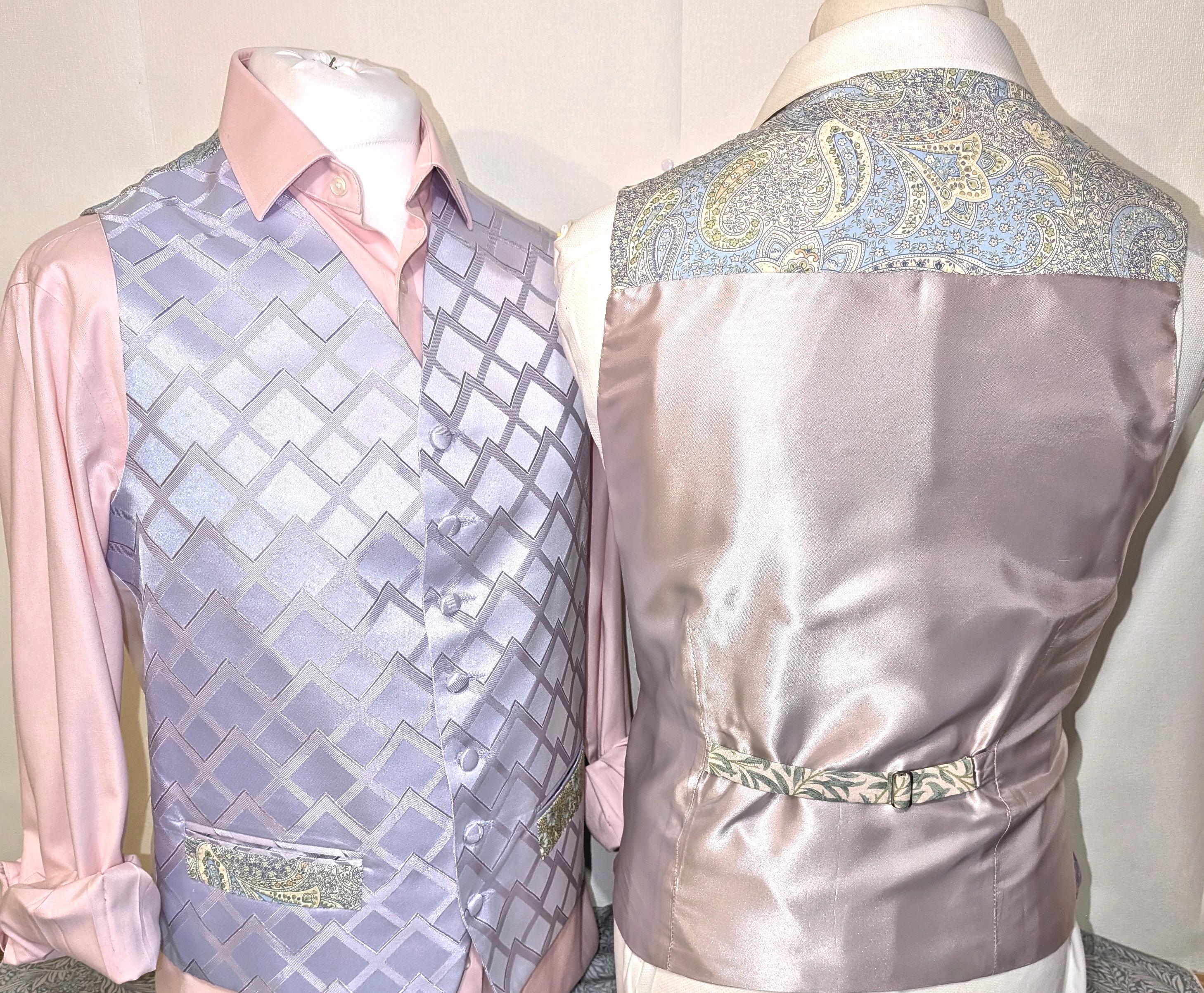 William Morris Waistcoat Mens - Etsy
