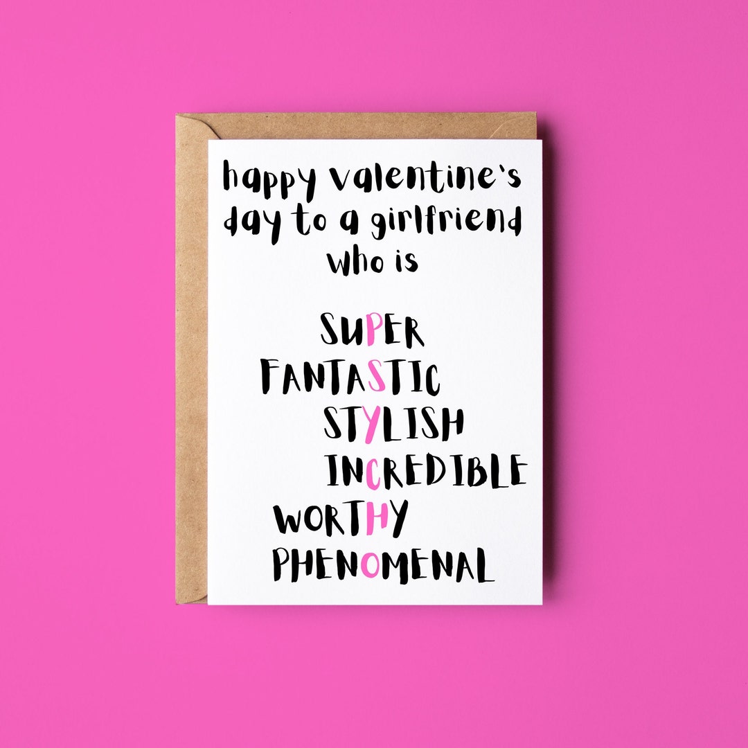 Funny Valentines Anniversary Card for Her Wife Girlfriend Love - Etsy