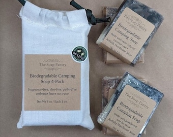Biodegradable Ultralight Backpacking Camping Outdoors Soap