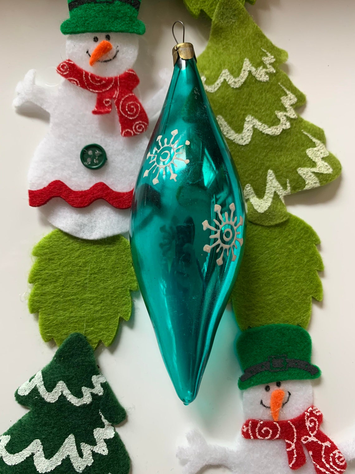 Icicles Vintage Christmas Decorations/Ornaments  Etsy