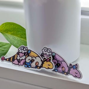 Mareep Evolution Vinyl Sticker – Adorable Fanart , waterproof , vinyl