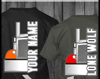 Peterbilt Front End Ihr Name / Text Trucker T-Shirt