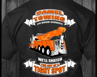 Camel Towing We'll Snatch You Out of a Tight Spot - Wrecker Tow Truck