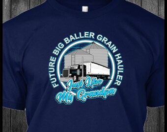 Youth - Future Big Baller Grain Hauler - Grandpa - Peterbilt