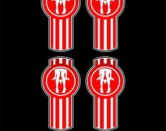 Kenworth Panty Dropper Decals - Set of 4 - Trucker Decals