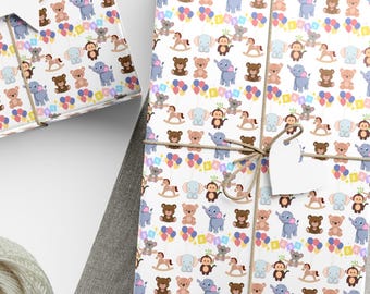 Little Baby Gift Wrap Wrapping Papers