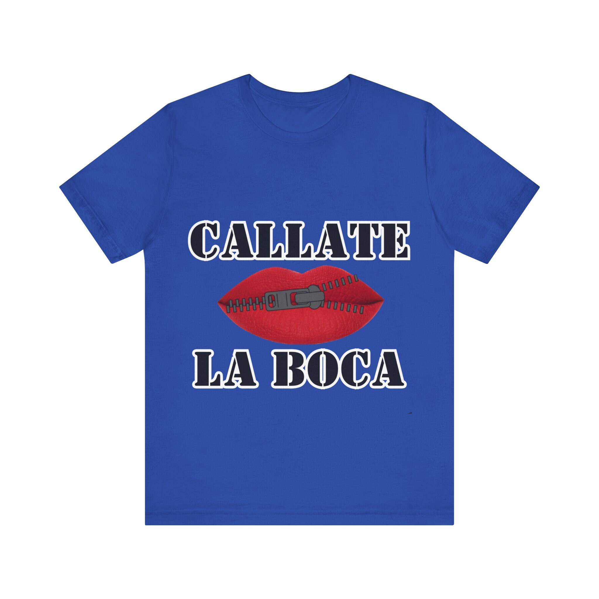T-shirt Femme Callate La Boca Fraises - Taille M, Coton, Bleu - Neuf Avec étiquettes