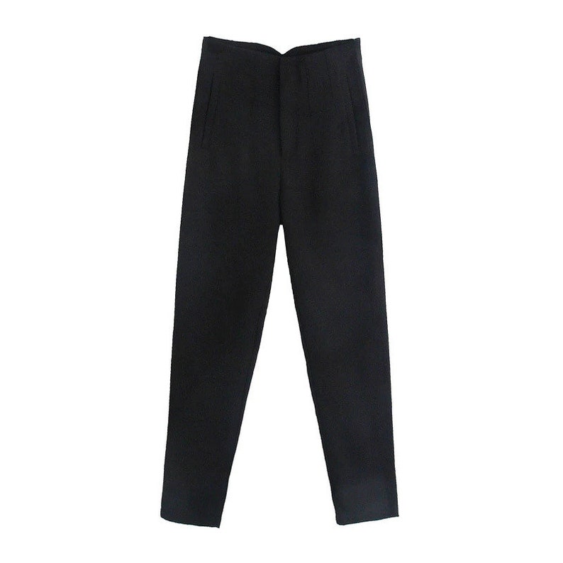 Formal Pants for Women Office Wear High-waisted Pants Harem - Etsy