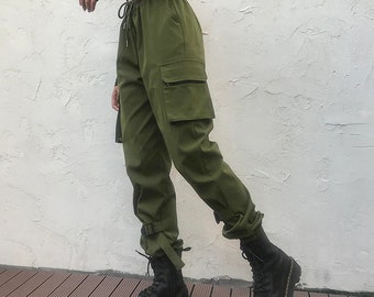 Women Army Cargo Pants Cargo Pants 