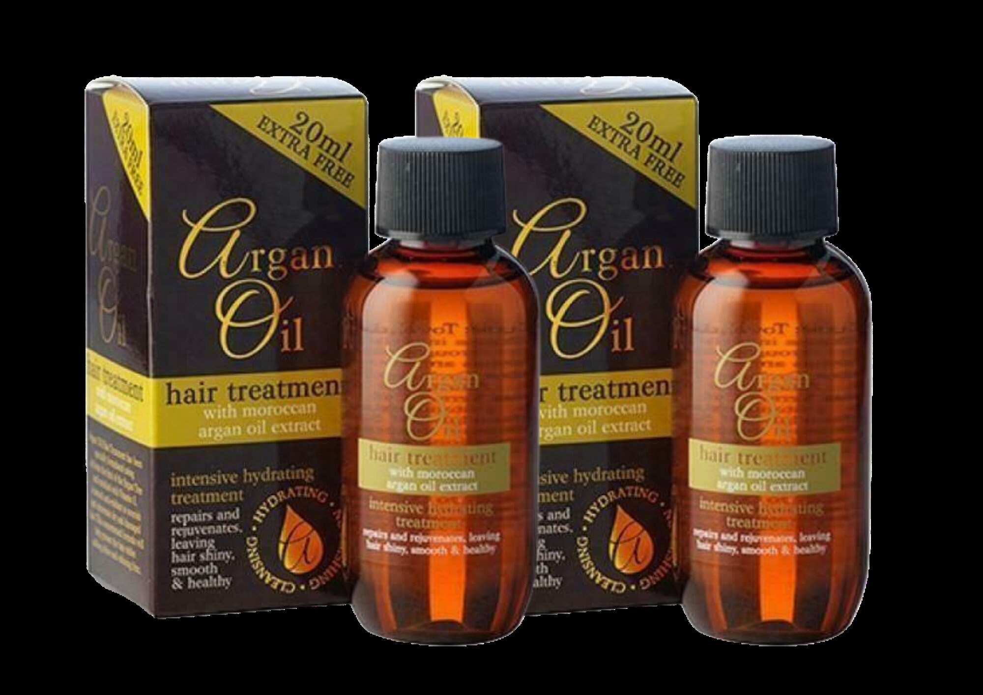 Tratamiento intensivo del cabello hidratante con aceite de