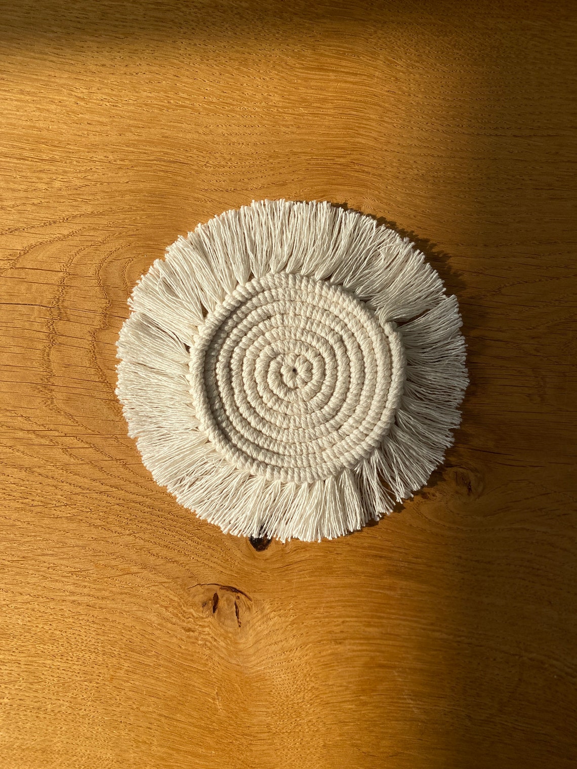 Macrame Coasters in Different Sizes Etsy