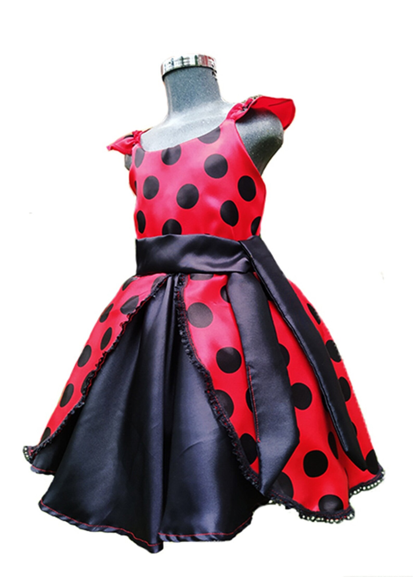 Ladybug dress / Ladybug outfit/ Ladybug Birthday day dress | Etsy