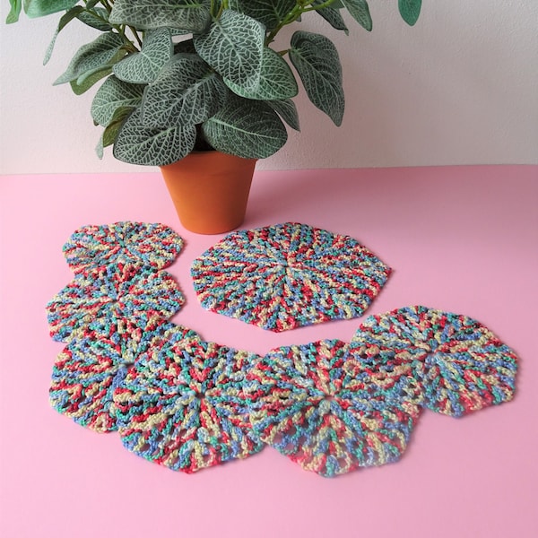 Crochet coasters set
