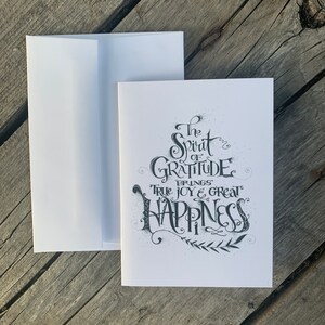 The Spirit of Gratitude