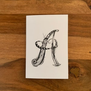 Alphabet Fine Art Print “Letter A”