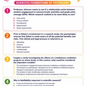 Psychology Exam: 800 Test Prep Questions - Etsy