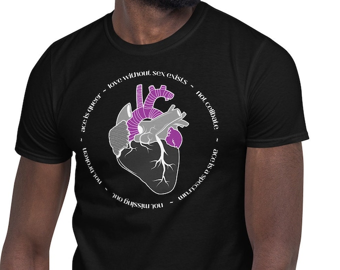 Asexual Heart Unisex Ace Tee