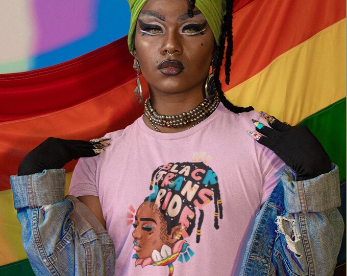 Black Trans Pride Unisex Tee