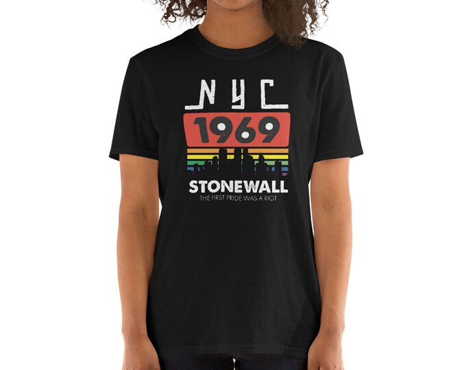The First Pride Was A Riot Unisex Tee