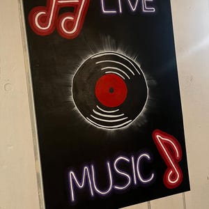 Custom Hanging Wall Art (Acrylic Painting or Drawing)